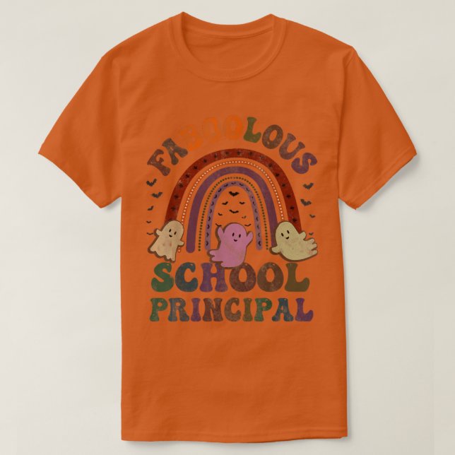 T-shirt Costume PRINCIPAL À L'ÉCOLE Fabolique Rétro C'Est  (Design devant)
