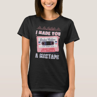 T-shirt Costume rétro 80s 90s Cassette Vintage Je Vous Ai