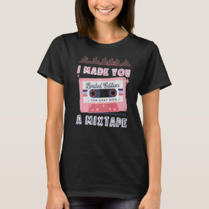 T-shirt Costume rétro 80s 90s Cassette Vintage Je Vous Ai