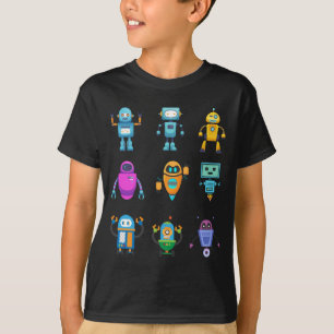 T-shirt Costume Robot cool Filles Garçons Robots