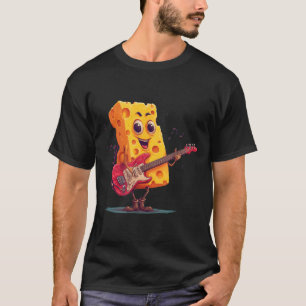 T-shirt Costume Rock Cheddar pour guitare électrique et fr