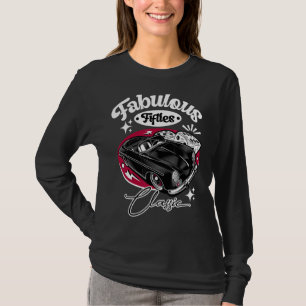 T-shirt Costume Rockabilly années 50 Sock Hop Rock And Rol