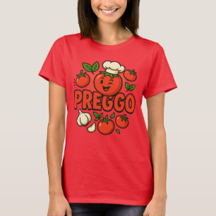 T-shirt Costume Sauce Preggo Annonce de Grossesse