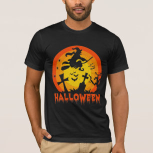 T-shirt Costume sorcier Halloween drôle et effrayant