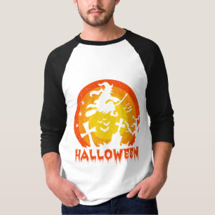 T-shirt Costume sorcier Halloween drôle et effrayant