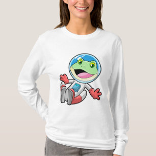 T-shirt Costume spatial de l'astronaute de grenouille