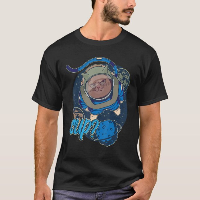 T-shirt Costume spatial pour enfants Astronaut Espace (Devant)