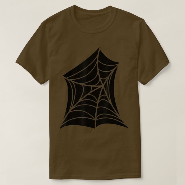 T-shirt Costume Spiderweb Spider Funny Costume Halloween  (Design devant)