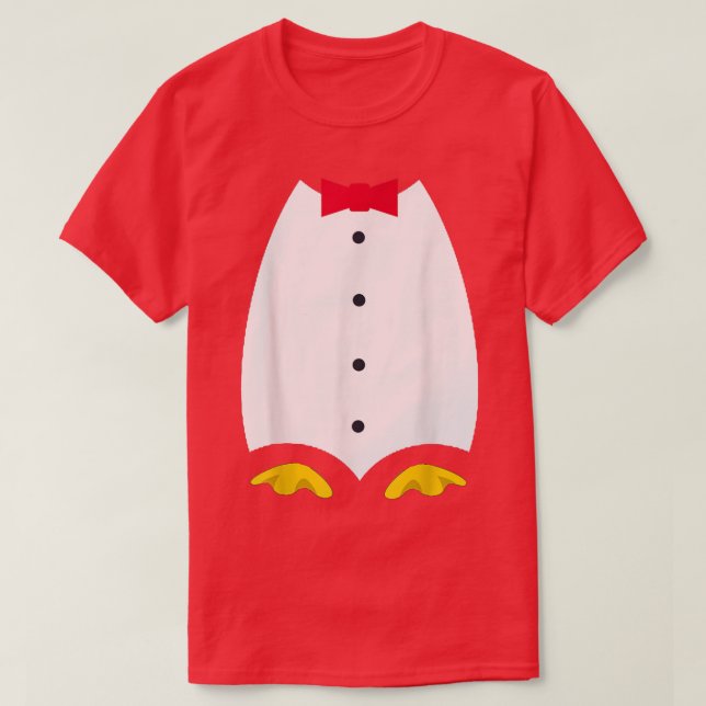 T-shirt Costume T T Costume Tuxedo Penguin - Drôle Hallowe (Design devant)