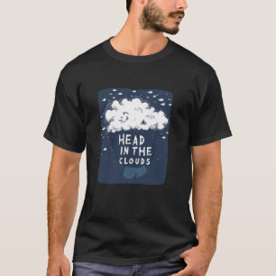 T-shirt Costume Tête dans les Nuages pour Garçons et Fille