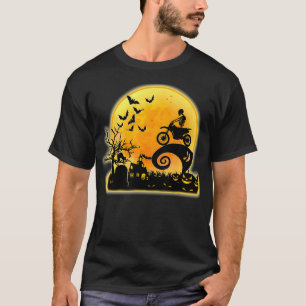 T-shirt Costume Vélo Halloween Dirt Funny Motocross Dirt