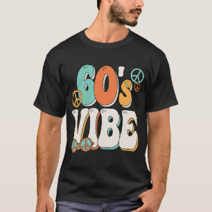 T-shirt Costume Vibe des années 60 Costume 60s tenue de fê