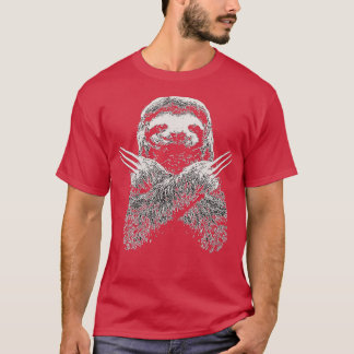 T-shirt Costume Wolverines Sloth