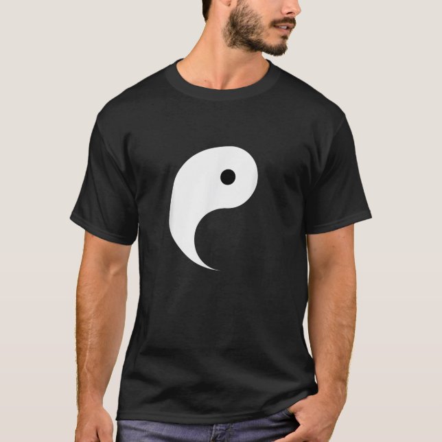 T-shirt Costume Yang correspondant au Yin Yang (Devant)