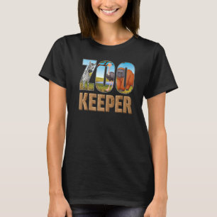 T-shirt Costume Zookeeper African Savanna Zoo Keeper Anima