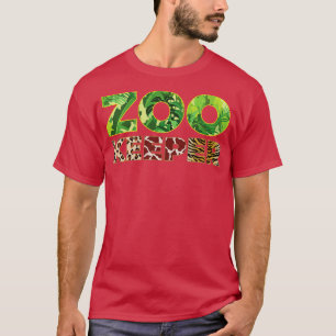 T-shirt Costume Zookeeper African Savanna Zoo Keeper Anima