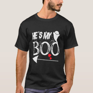 T-shirt Costumes de Halloween pour couple faciles Il est m