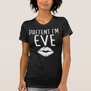T-shirt Costumes d'Halloween pour adultes Prétendre que je