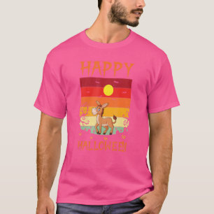 T-shirt Costumes d'Halloween rétro Correspondances d'âne H