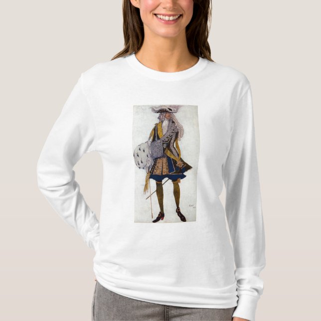 T-shirt Costumez la conception pour le roi, dans le (Devant)