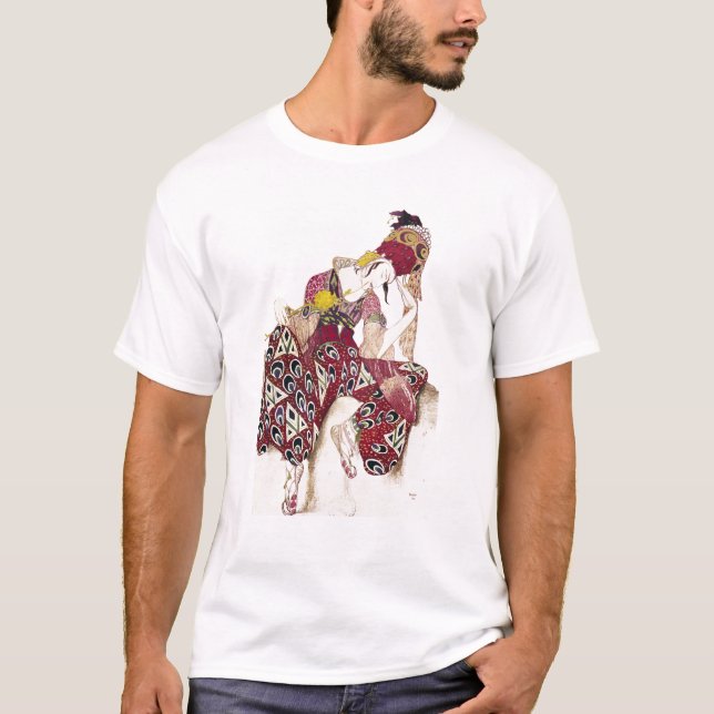 T-shirt Costumez la conception pour Nijinsky La à ballet ' (Devant)