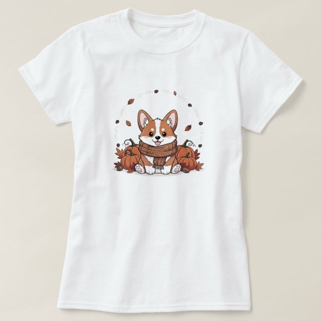 T-shirt Cosy Corgi | BKANC SEULEMENT (Design devant)