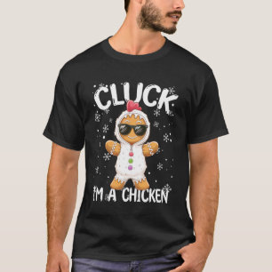 T-shirt Cot-cot je suis un homme en pain d'épice de Noël d