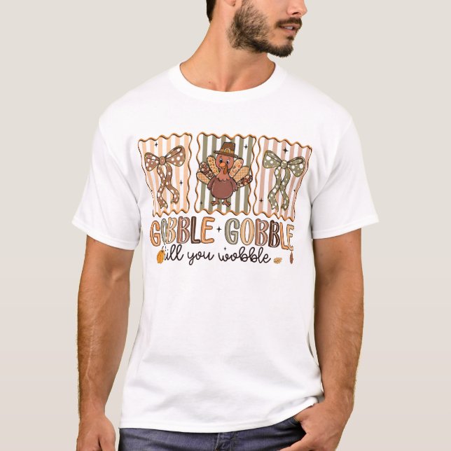 T-shirt Cot Cot Jusqu'à Ce Que Vous Titubiez (Devant)