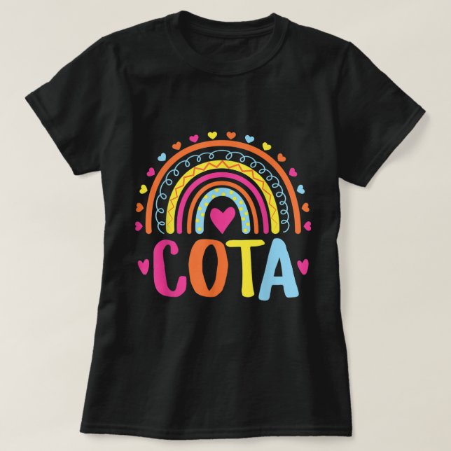 T-shirt COTA Certified Occupational Therapy Assistant Appr (Design devant)