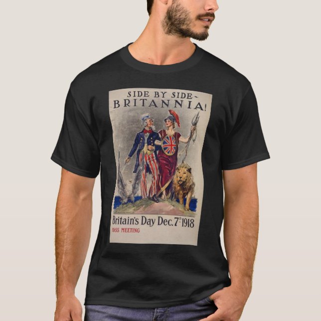T-shirt Côte à côte - Britannia ! (Devant)