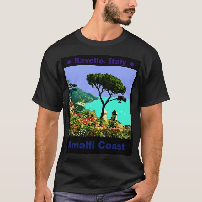 T-shirt Côte amalfitaine (Devant)