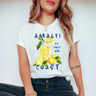 T-shirt Côte amalfitaine La Dolce Vita – Limoncello italie