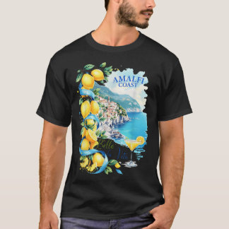 T-shirt Côte d'Amalfi Capri Lemon Italie Bella La Vita
