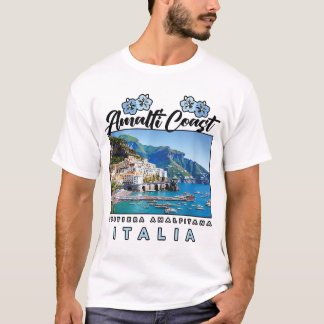 T-shirt Côte d'Amalfi Costiera Amalfitana Travel Italie