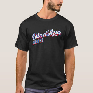 T-shirt Côte d'Azur France