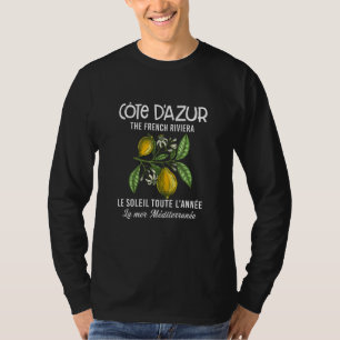 T-shirt Côte d'azur La Côte d'Azur Thé du Sud