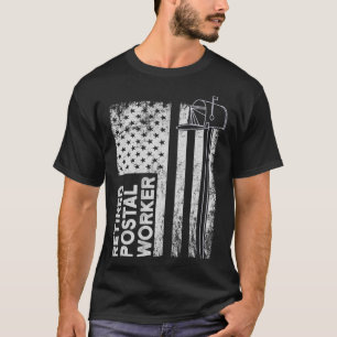 T-shirt Cote des travailleurs postaux retraités Mailman Re