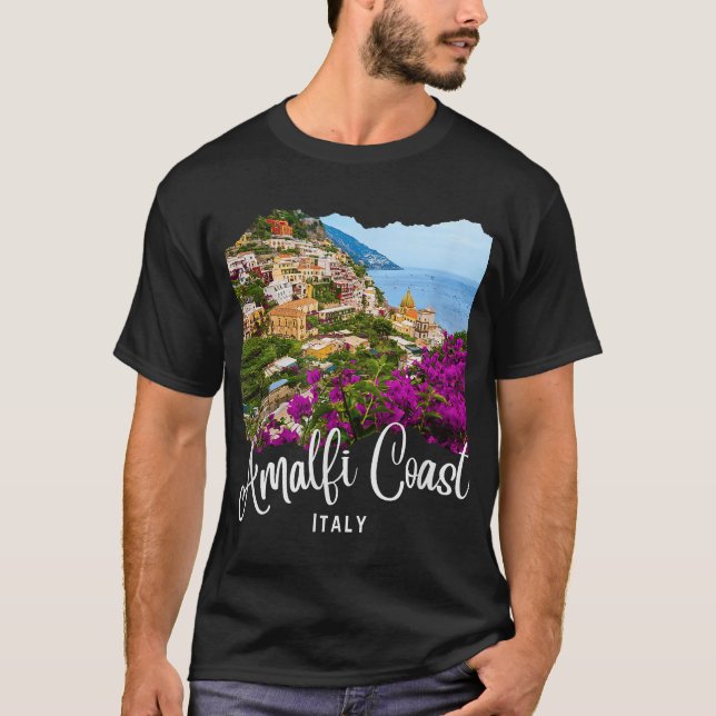 T-shirt Côte d'Italie Amalfi (Devant)