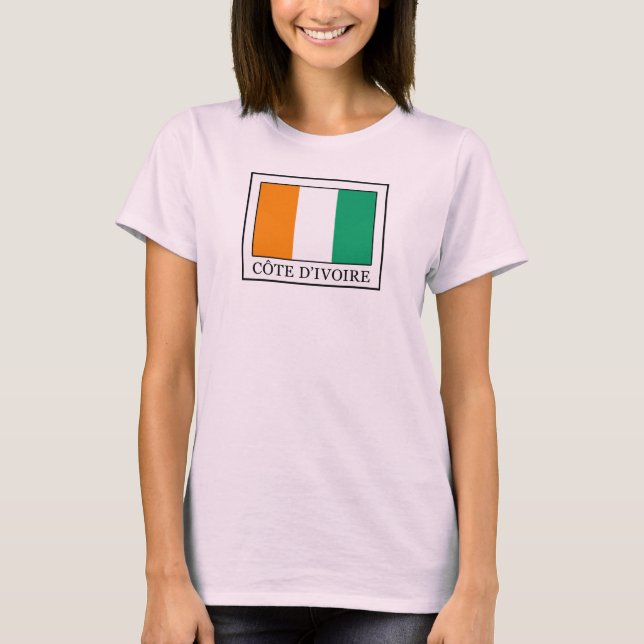 T-shirt Côte d'Ivoire (Devant)