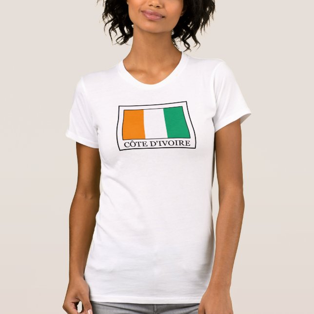 T-shirt Côte d'Ivoire (Devant)