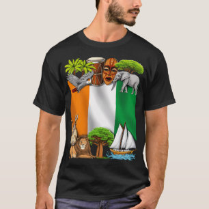T-shirt Côte d'Ivoire
