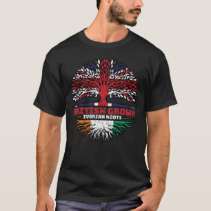 T-shirt Côte d'Ivoire Ivoirienne Royaume-Uni drapeau des r