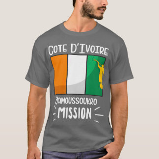 T-shirt Cote DIvoire Yamoussoukro Mormon LDS Mission