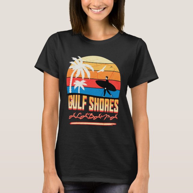 T-shirt Côte du Golfe Alabyma 5 (Devant)