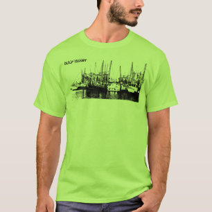 T-shirt Côte du Golfe du Mississippi - passez le port