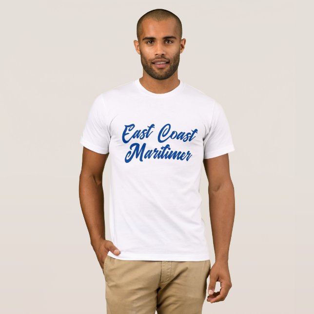 T-shirt Côte Est Chemise Maritimer Halifax Nouvelle-écosse (Devant entier)