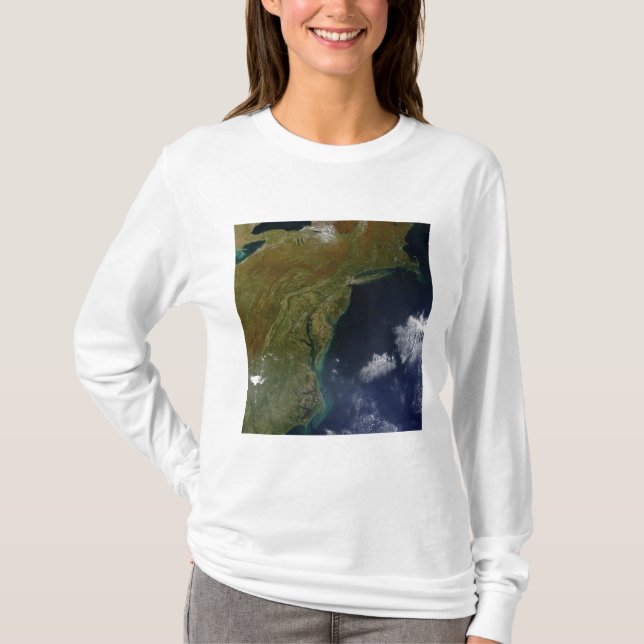 T-shirt Côte Est des États-Unis (Devant)