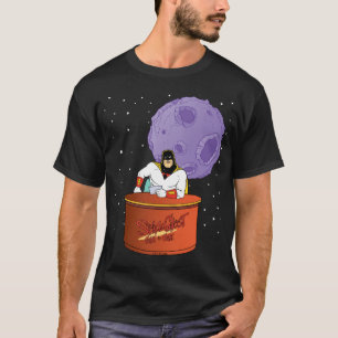 T-shirt Côte fantôme de l'espace sur la côte