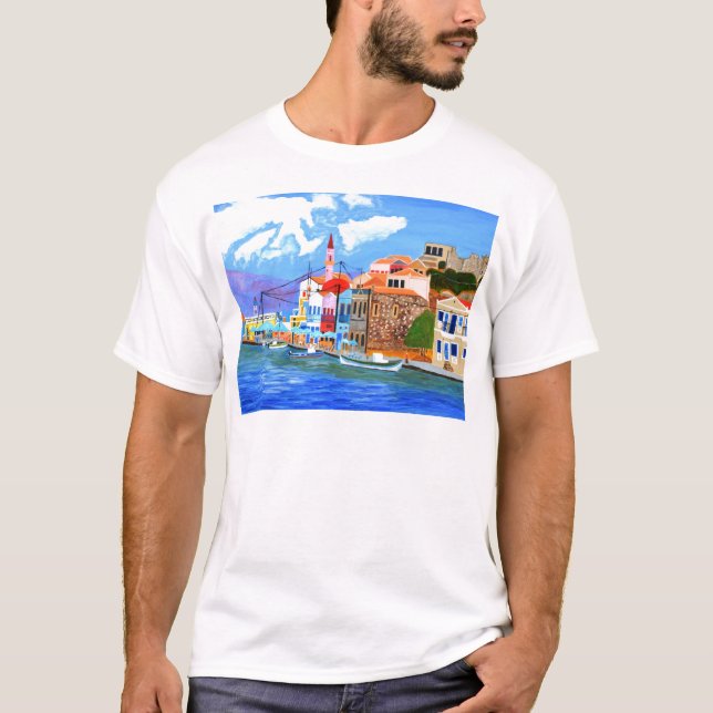 T-shirt Côte grecque (Devant)