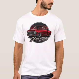T-SHIRT CÔTÉ MARCHE - ROUGE